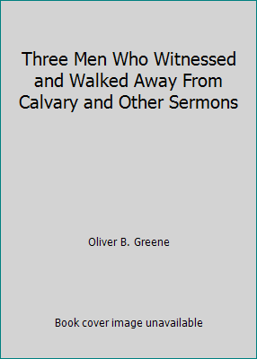 Three Men Who Witnessed and Walked Away From Ca... B000BGT3F6 Book Cover