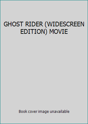 GHOST RIDER (WIDESCREEN EDITION) MOVIE B00G4DS40A Book Cover
