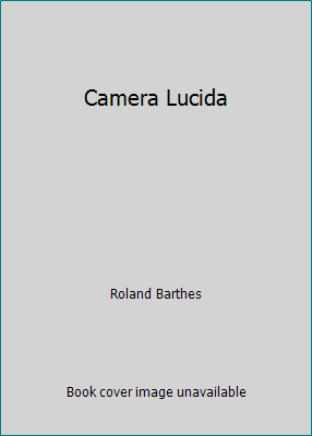 Camera Lucida B000VDNYSG Book Cover