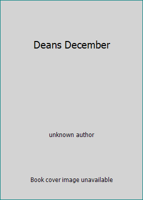 Deans December B002D23Z1Y Book Cover