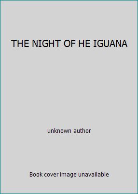 THE NIGHT OF HE IGUANA B001E9FS0S Book Cover