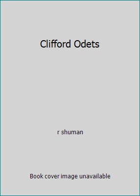 Clifford Odets B0045JAPNE Book Cover