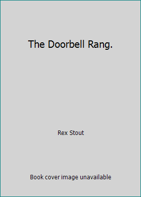 The Doorbell Rang. B00A1T7JLI Book Cover