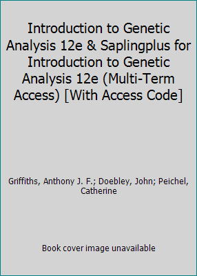 Introduction to Genetic Analysis 12e & Saplingp... 1319341063 Book Cover