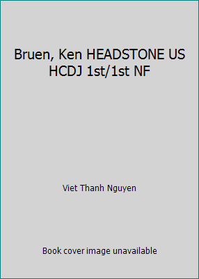 Bruen, Ken HEADSTONE US HCDJ 1st/1st NF 9780802126 Book Cover