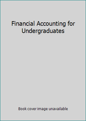 Financial Accounting for Undergraduates 1618530410 Book Cover