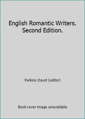 English Romantic Writers. Second Edition. B001R66DPM Book Cover