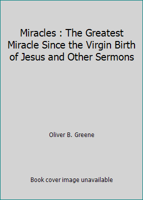 Miracles : The Greatest Miracle Since the Virgi... B000RPLH1E Book Cover