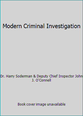 Modern Criminal Investigation B000SENA9Q Book Cover