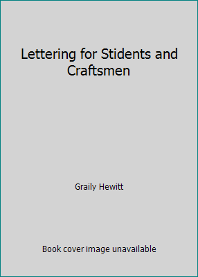 Lettering for Stidents and Craftsmen B003VZVNHK Book Cover