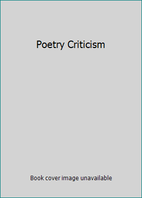 Poetry Criticism 1414497873 Book Cover