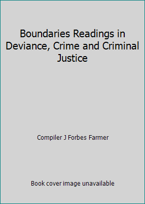 Boundaries Readings in Deviance, Crime and Crim... 0536761167 Book Cover