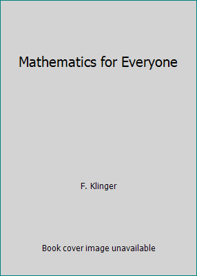 Mathematics for Everyone B001NE0P9S Book Cover