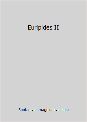 Euripides II B000NVEP9I Book Cover