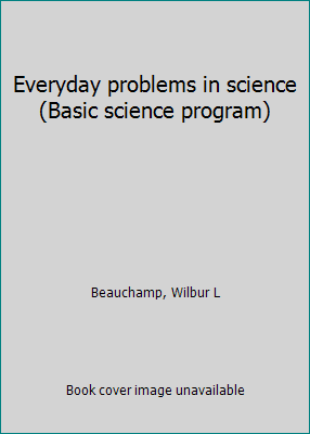 Everyday problems in science (Basic science pro... B0007ESDU8 Book Cover