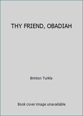 THY FRIEND, OBADIAH B0026A1QTQ Book Cover