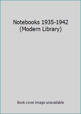 Notebooks 1935-1942 (Modern Library) B0007DL86U Book Cover