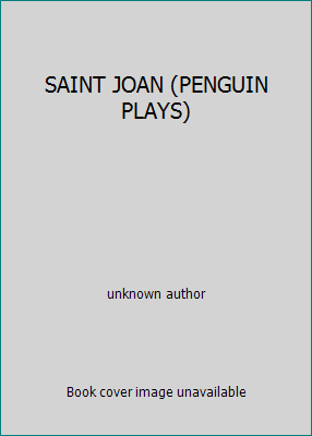 SAINT JOAN (PENGUIN PLAYS) B000HQY3EQ Book Cover