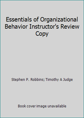 Essentials of Organizational Behavior Instructo... 0132545357 Book Cover