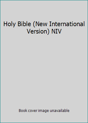 Holy Bible (New International Version) NIV 1563200988 Book Cover