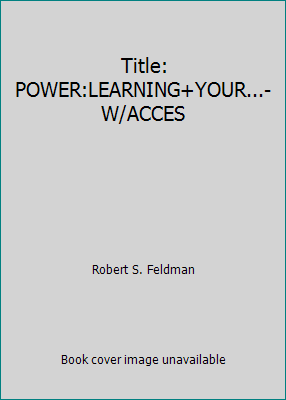 Title: POWER:LEARNING+YOUR...-W/ACCES 0077686292 Book Cover