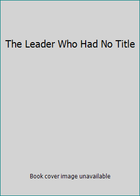 The Leader Who Had No Title 8184951191 Book Cover