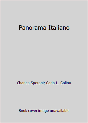 Panorama Italiano [Italian] B000H0WI3K Book Cover