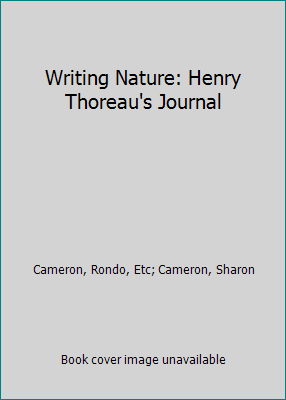 Writing Nature: Henry Thoreau's Journal 0195035704 Book Cover