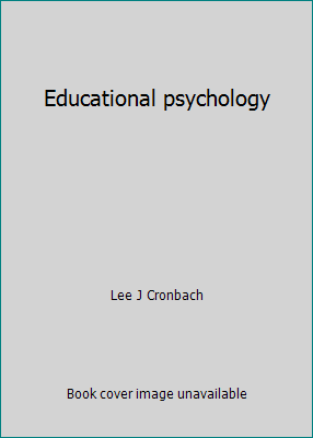 Educational psychology 0155208837 Book Cover