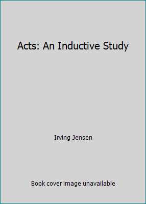 Acts: An Inductive Study B000HEDAOC Book Cover