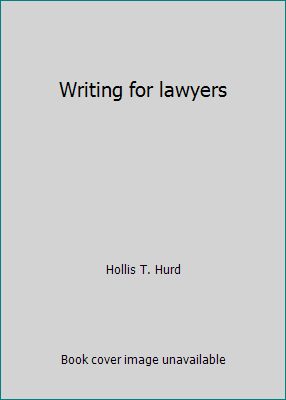 Writing for lawyers B007J469SM Book Cover