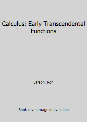 Calculus: Early Transcendental Functions 1305876881 Book Cover