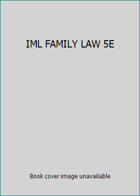 IML FAMILY LAW 5E 0766833593 Book Cover