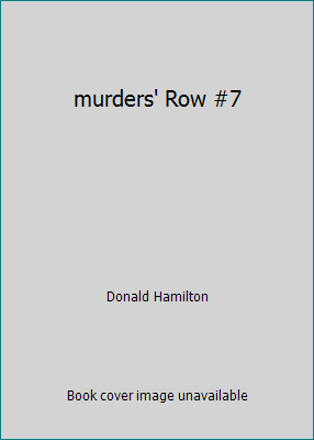 murders' Row #7 B00LCFQVQ4 Book Cover