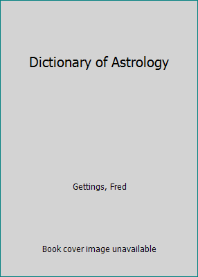 Dictionary of Astrology 0710096720 Book Cover