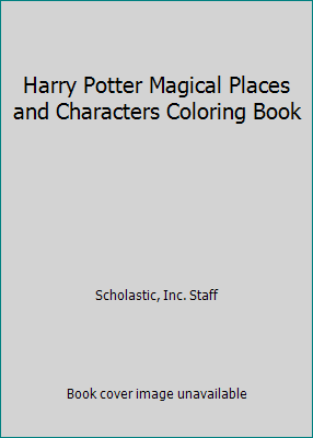 Harry Potter Magical Places and Characters Colo... 1626548129 Book Cover