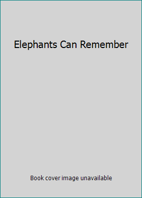 Elephants Can Remember B000I2CJ2M Book Cover