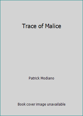 Trace of Malice 0879238038 Book Cover