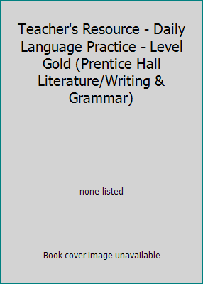 Teacher's Resource - Daily Language Practice - ... 0130633380 Book Cover