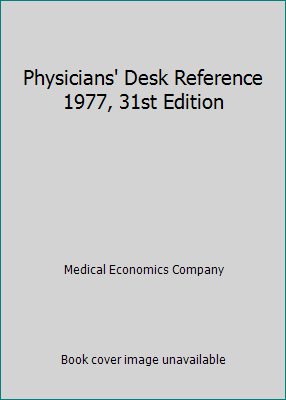 Physicians' Desk Reference 1977, 31st Edition B000OYJ2RE Book Cover