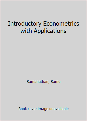 Introductory Econometrics with Applications 0155464892 Book Cover