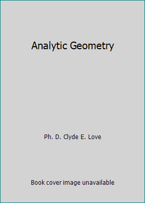 Analytic Geometry B000MKF8AA Book Cover