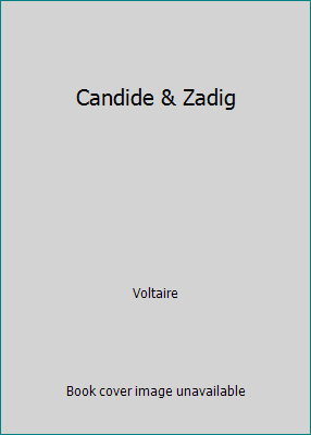 Candide & Zadig B000NATVK2 Book Cover