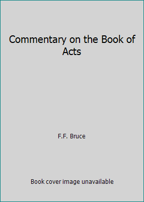 Commentary on the Book of Acts B002SYCQOO Book Cover