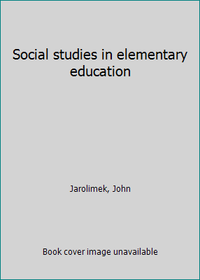 Social studies in elementary education B0000CLW6O Book Cover