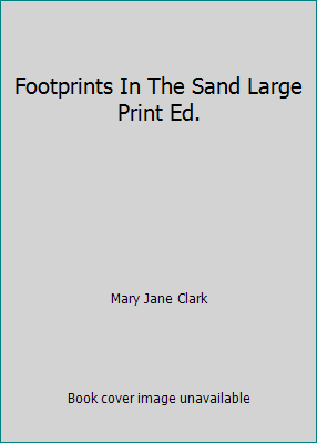 Footprints In The Sand Large Print Ed. 1620908964 Book Cover