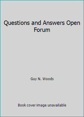 Questions and Answers Open Forum B0014MBXN6 Book Cover