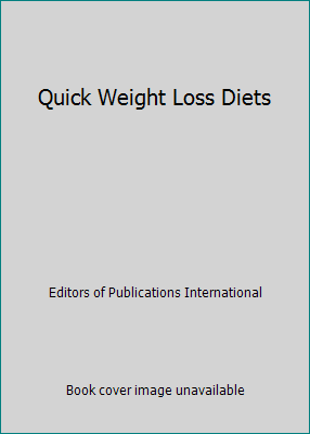 Quick Weight Loss Diets 0881763586 Book Cover