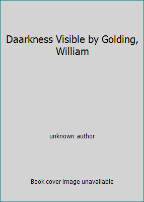 Daarkness Visible by Golding, William B005G5NJWK Book Cover