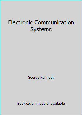 Electronic Communication Systems 0070340528 Book Cover
